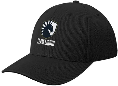 Unisex and Fashionable Team Liquid - Dota 2 Baseball Cap Horse Hat Military Tactical Cap Beach Hat Men Women's Sports Outdoor Gifts