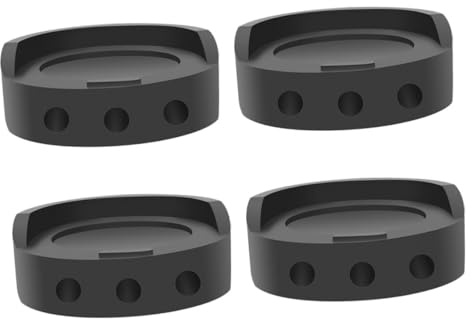 Angoily 4piezas Almohadillas Para Pies De Refrigerador y Lavadora y Fáciles De Instalar