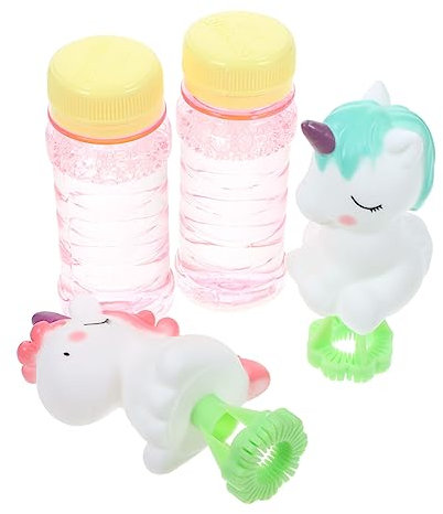 JOINPAYA Seifenblasenstäbe Set 2 Stück Kinder Seifenblasenherstellung Spielzeug Seifenblasen Seifenblasengeschenke