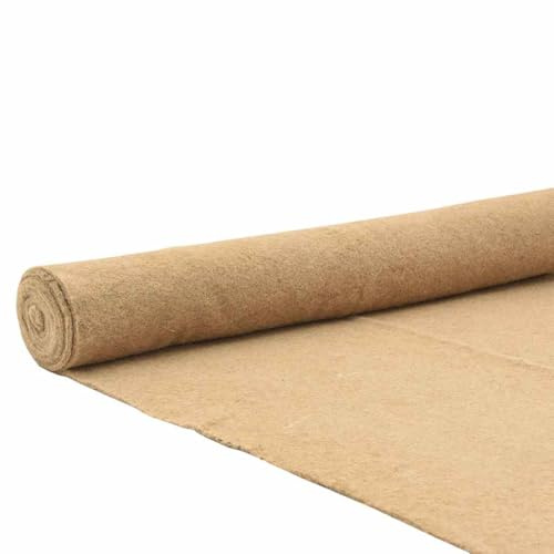 vidaXL Hampamatta för gnagare 1x5 m 5 mm