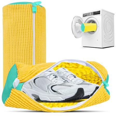 UBEIYI Shoe Bag for Washing Machine 2PCS, Reusable Laundry Shoe Bag for Washer & Dryer-Durable, All-Round Protection for Sneakers, Trainers, Casual Shoes