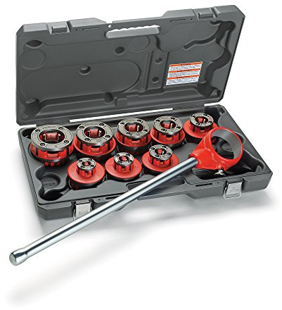 RIDGID 13073 Set di filiere a cricco 11-R, teste portapettini da 3/8 a 11/4