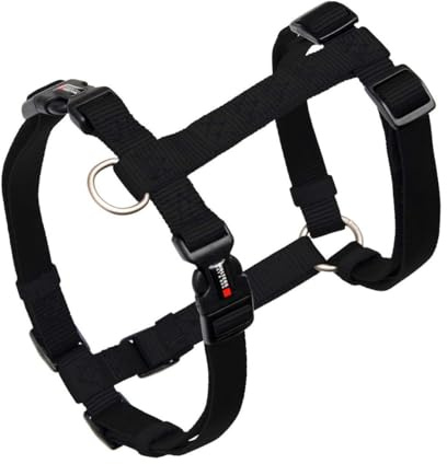 WOLTERS - Geschirr Professional für Mops&Co. - Gr.XL 55-80cm x 25mm - schwarz