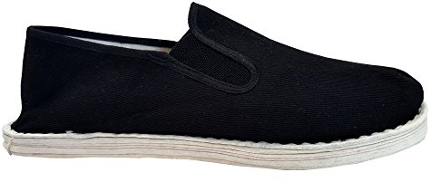 Y-Double Zapatillas Tai Chi Chuan, Kung Fu, Negro (negro), 42