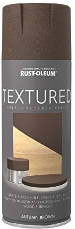 Rust-Oleum AE0080001E8 400ml Textured Spray Paint - Autumn Brown