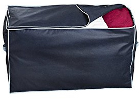 H & L Russel Duvet Chest, Marine with Blue Trim