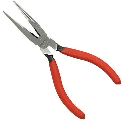 Long Nose Pliers 6 160mm Professional Quality Heavy Duty Hand Tool Soft Grip Dipped Handle