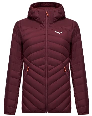 SALEWA Brenta Rds Dwn W Jkt, Giacca isolante foderata in lana Donna, Rosso Flame, S