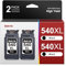 Salols PG-540XL Black Ink Cartridges 540 XL Compatible for Canon 540XL Black Ink Cartridges PG 540 XL PG540XL for Pixma MG3650 MG3650S MG3600 MG3550 MG4250 TS5150 TS5151 MX455 MX475 MX535 (2 Black)