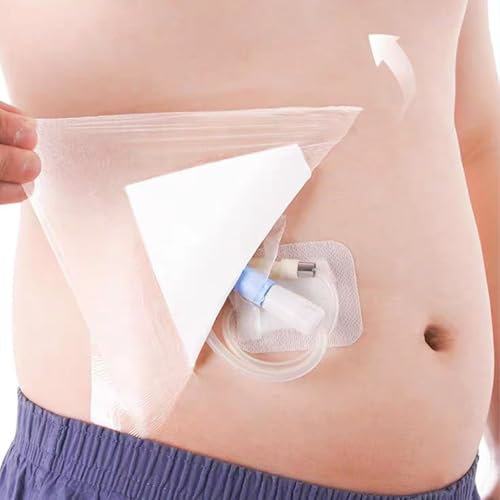 Cerotti impermeabili per bendaggi per ferite, con cuscinetti in garza assorbenti, grandi cuscinetti per medicazioni per ferite, protezione per ferite post chirurgico, 6 pezzi