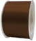 Satinband, 50 mm x 22 m, Geschenkband, Satinband, Geschenkband, dekoratives Band, Stoff (braun, 5 cm x 22 m)