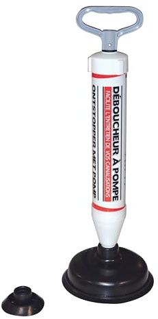Wirquin 20720614 KIT DEBOUCHEURS D7 ET D16 CM, Blanc, Rouge, Noir