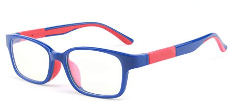 JXFS - Occhiali anti luce blu per bambini, occhiali da computer, antiriflesso, occhiali da computer per videogiochi, per bambini, 3 anni