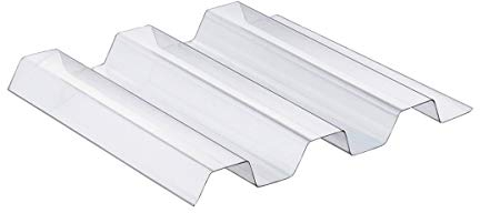 Sollux® PVC Profilplatten Trapez 70/18 farblos 1095mm(B) x 2500mm(L)