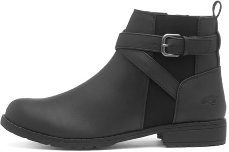 Rocket Dog Banley Womens Black Zip Up Ankle Boot