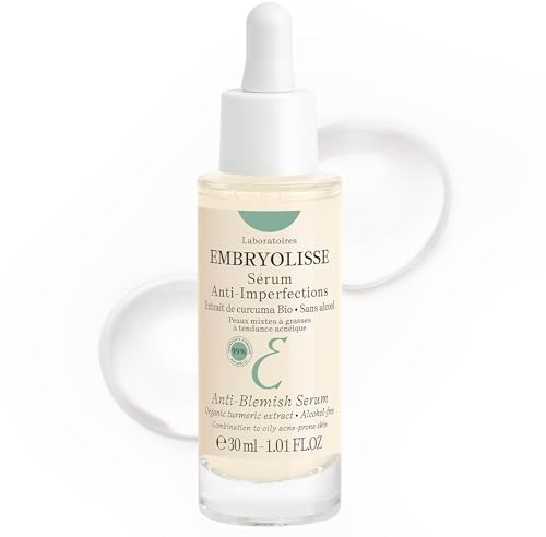 Embryolisse Anti-Blemish Face Serum - Anti Pimples & Black Heads Treatment for Oily to Combination Skin, 1.01 Fl Oz