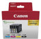Canon PGI-2500 C M Y BK Vorteilspack 4 Tintenpatronen (Schwarz, Cyan, Magenta, Gelb) Original [Umweltfreundliche Recycle-Kartonverpackung 2024]