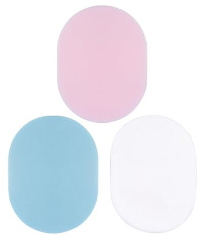 Lot de 3 éponges de bain pour le visage - Accessoire de bain - Éponge de nettoyage multifonction - Outil de nettoyage doux