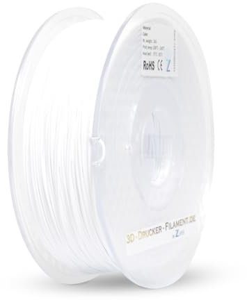 Z3D® Drucker Filament ASA 1,75mm 1kg WEIß