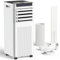 AIDIAM Portable Air Conditioners, 10000 BTU Portable AC up to 450 Sq.Ft, 3 in 1 AC Unit with Cool, Dehumidifier & Fan Modes, Remote Control & 24H Timer, AC Unit for Bedrooms, Living Rooms & Apartments