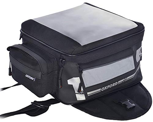 Oxford Tankrucksack schwarz, Befestigung mittels Magneten, Tankrucksack F1 M18 18 l Volumen