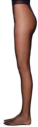 ESPRIT Damen Strumpfhose 20 DEN W Ti transparent einfarbig 1 Stück, Blau Marine 6120, 38-40