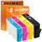Gorilla-Ink Set 8 Druckerpatronen XXL als Ersatz für HP 903 XL 903XL | Für OfficeJet Pro 6860 6868 6900 6950 6960 6970 6975 6978