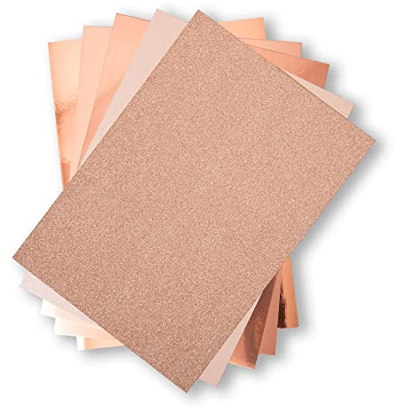 Sizzix Surfacez Opulent Cardstock A4 Rosé 50 Blatt