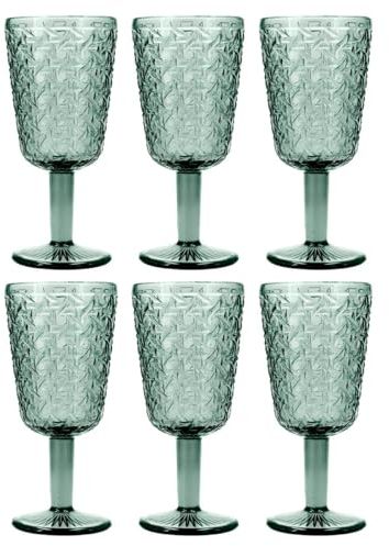 Bidasoa Agata Set 6 Copas Vidrio 28,5cl Otros Vidrios Apto Frigorífico No Apto Microondas Ecológico