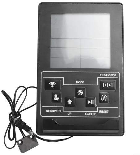 Rudergerät-Zähler, multifunktional, DIST, CAL, SPM, STROKES, PULSE Display Rudergerät Meter