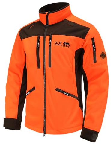 Full mundur giacca da caccia arancione, giacca militare, giacca tattica, tuta da allenamento da uomo, antivento e impermeabile Orange Blaze M
