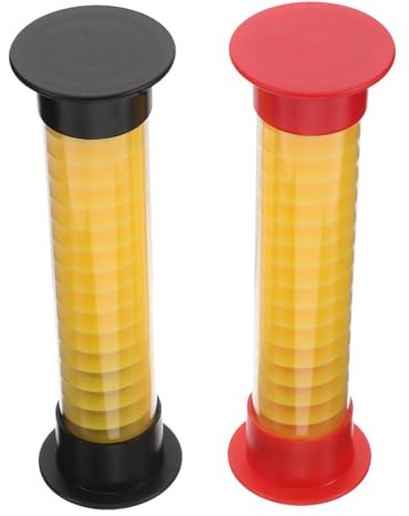 SOPOTUTU Sablier Plastique Minuterie Sonore de 5 Secondes, Lot de 2pcs pour Jeux de Société et Rassemblements, Design Décoratif et Fonctionnel