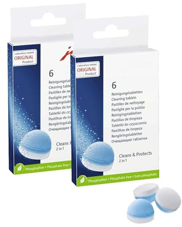 Ersatz zu Jura 2-phase Reinigungstabletten, Sparset mit 2x Boxen, Für JURA Vollautomaten