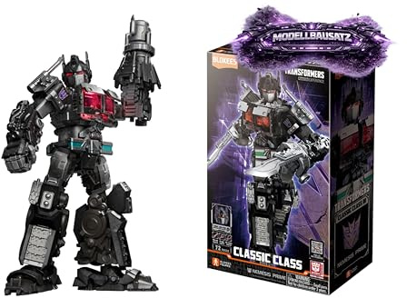 BLOKEES – Transformers Nemesis Prime 08, modellset för barn från 12 år, robotar med 20 rörliga leder, plug-in system utan lim, samlingsmodell, leksaker