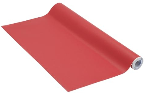 Venilia Klebefolie | Weinrot Rouge | Uni Matt Rot Dunkelrot Weinrot Rouge, 45cm x 3m | selbstklebende Möbel-Folie, Dekofolie, Tapete, Küchenfolie | PVC ohne Phthalate | Made in EU
