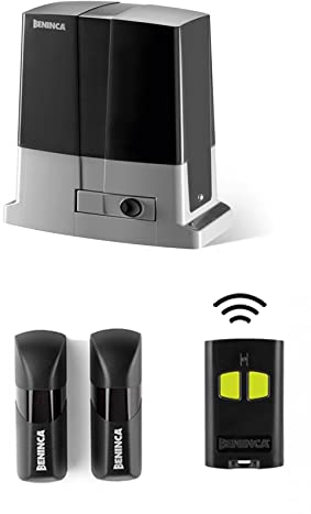 Schiebetorantrieb Beninca KBULL624.P KIT | Torantrieb für Schiebetore bis 600kg mit Handsender, und Lichtschranke