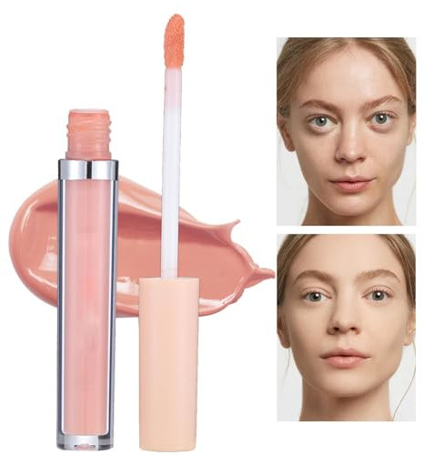 Concealer sotto gli occhi, correttore per trucco lunga durata da 2,5 ml, correttore per occhiaie, prodotti di bellezza per mascherare scolorimenti, ottusità e arrossamenti Lambo