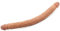 AMAZBEE Dildo a doppia testa per donne Dildo morbido in silicone liquido per coppie di uomini e donne Dildo realistico per uso doppio (M)