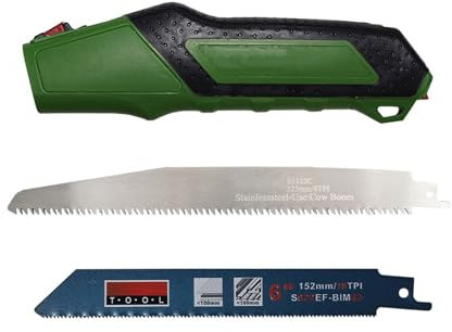 LXXAOFDC Fresa alternativa efficiente e precisa per lavori particolarmente bassi, adatta per appassionati e professionisti, con lame rettangolari da 14 e 22,4 cm, ideale per tagliare legno e metallo