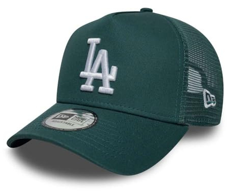 New Era MLB Adjustable Dodgers Trucker KepsEra Damer/Herrar - meshkeps basebollkeps keps Snapback, med skärm, skärm Sommar-Vinter Vår Sommar Höst Vinter