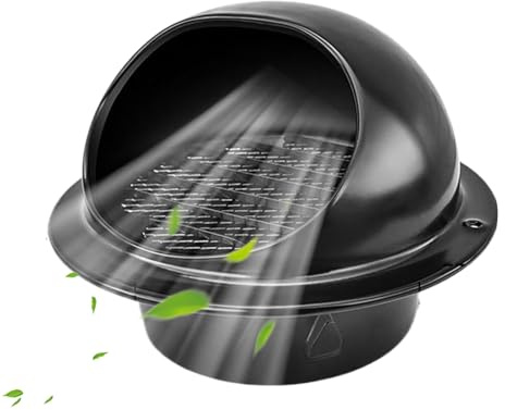 Sucritude Grille de Ventilation de Soubassement | Grille De Soubassement 10/15cm Avec Moustiquaire Intégrée - Pièce De Remplacement Résistant À La Rouille Pour Architecte Rénovateur Maison