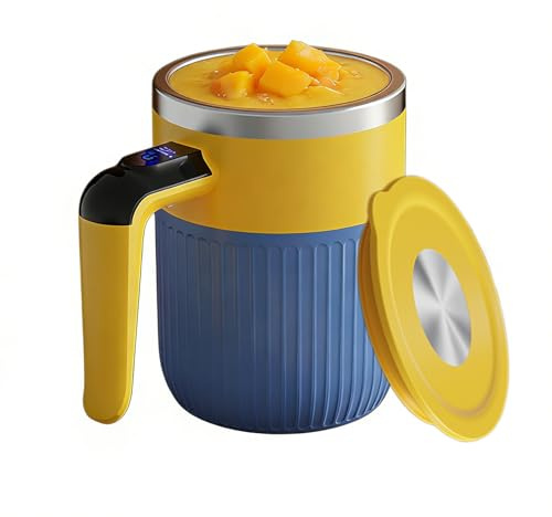Générique Kaffeetasse – 400 ml Magnetischer Shaker – Tasse selbstrührend magnetisch – für Kaffee, Honig, Getränke, Haus, Büro, Küche, Geburtstag, Weihnachten