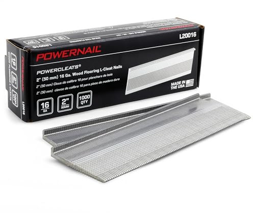 Powernail 16 Gage 2 Cleats. Box of 1,000 by Powercleats