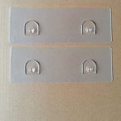 EigPluy 2 Piezas Estante de ducha Accesorios de almohadilla adhesiva