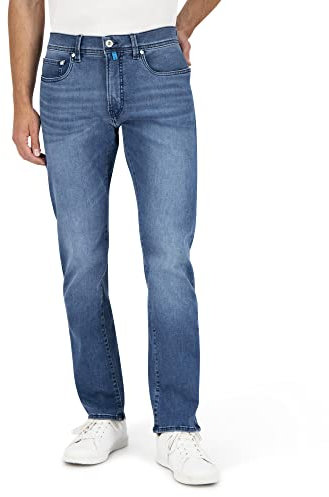 Pierre Cardin Herren Jeans Lyon Tapered | Männer Hose | Tapered Fit | Blue Used Buffies Washed | Blue Used Buffies 8048 13 6824 | 40W - 32L