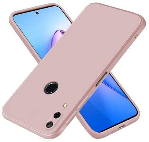 EASSGU Coque pour Huawei P Smart Z (6.59 inches), Étui en Silicone TPU Souple - Poudre de Sable