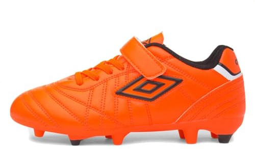 Umbro Speciali Liga Jnr Kids Orange Football Boot - Size 2 UK - Orange