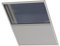 Cocoon Store Occultant 100x160 - Store pour Fenetre de Toit - Isolant Thermique - Blanc avec Moustiquaire Noir