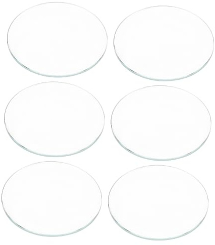 FOMIYES 6 Pezzi Guarda il lente orologio per parti di orologi assortite Guarda parti di riparazione lente di Bicchiere