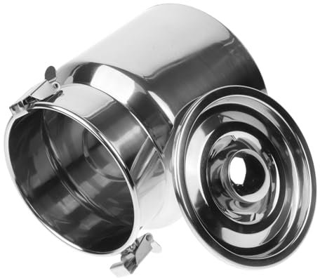 PAMINGONO Bidon à Lait Acier Inoxydable Pichet Scellé Portable Seau à Lait Pour Cuisine Et Camping